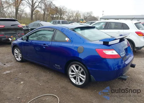 2006 Honda Civic Si z USA, uszkodzony, nr VIN 2HGFG21566H710232